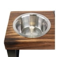 thumbnail image 3 of One Paw, Bamboo Wood & Stainless Steel Dog Dinner with Non-Slip Bottom, 355ml (12 oz), 3 of 7