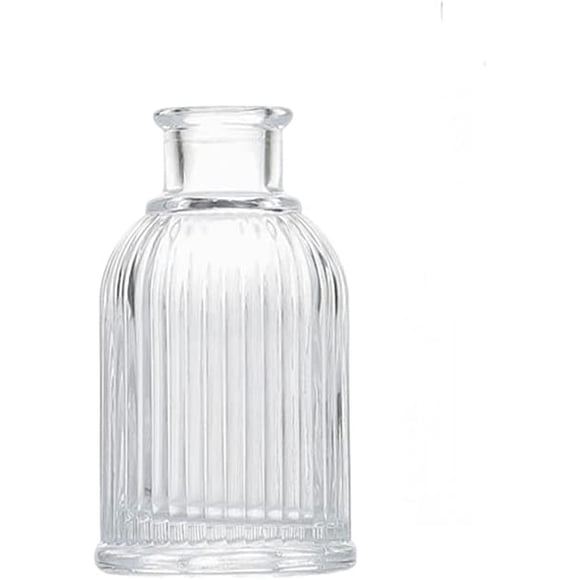 1Pcs 100ml/3.4oz Empty Clear Glass Diffuser Bottles Aromatherapy Diffuser Jar Fragrance Accessories Use for DIY Replacement Reed Diffuser Sticks Sets Essential Oils Crafts Decor