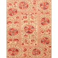 thumbnail image 1 of Ahgly Company Indoor Rectangle Abstract Orange Red Abstract Area Rugs, 5' x 7', 1 of 6