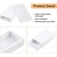 thumbnail image 5 of Nvzi 30 Pieces Kraft Paper Drawer Box, Mini Crafts Party  Present Packaging Boxes  (White), 5 of 5