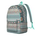 thumbnail image 2 of Bohemian Chic Backpack for Teen Students, Water Resistant Boho Bookbag for High School, Large Capacity College Backpack for Girls Boys, Great Gift Choice, 2 of 5