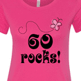 thumbnail image 4 of Inktastic 60th Birthday 60 Rocks Women's T-Shirt, 4 of 5