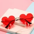 thumbnail image 4 of Unique Melting Heart Sun Glasses Stylish Eyewears Eyeglasses For Parties And Beach With Sun Protections Daily Use, 4 of 9