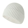 thumbnail image 1 of Invierno Cálidos Sombreros de Invierno Para Hombres / Mujeres Gorrijas de Punto Behin Behin Behorie VariDad de Color Borre Extendido Grueso Stratado y el estiramiento Geanie Gorro, 1 of 6