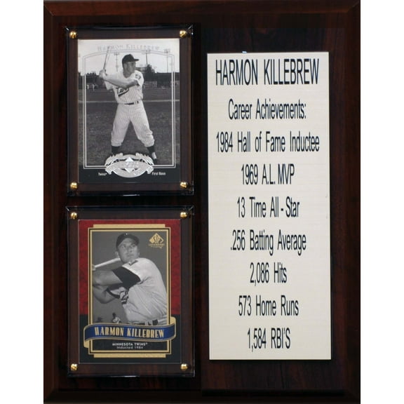 Harmon Killebrew Minnesota Twins 8'' x 10'' Plaque