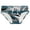 1, variant on Mens Summer Breathable Printed Swim Trunks Pants Swimwear Shorts Slim Wear Swim Bottoms Briefs Chic Beachwear