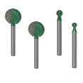 thumbnail image 3 of Broca de Taldo de de Enrutador de Vástago 4x Herramientas de Carpintería de Fresado de Ranura forma forma forma CUTICAT Brocas para tallar raíces, 3 of 7