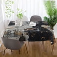 thumbnail image 6 of BZSMCE Square Tablecloth Design Cowhide Pattern Pattern Tableclothes, 6 of 9