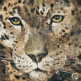 thumbnail image 3 of Volynets, Yuliya 20x20 Black Modern Framed Museum Art Print Titled - Leopard, 3 of 5