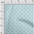 thumbnail image 2 of oneOone Tissu Popeline de Coton Bleu Ciel Rétro Ours Matériel de Robe Tissu Imprimé Tissu au Mètre 42 Pouces de Large, 2 of 5