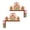 color, variant on RENDZJ 2 Pcs Christmas Gingerbread Man Candy Door Toppers for Wall & Window Diy (A)