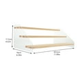 thumbnail image 2 of BESTYASH Présentoir en Bois Lot de 1 Support de Rangement Acrylique Transparent pour Collectionneurs Usage Domestique 11.8X6.3X4.5In, 2 of 7