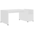 thumbnail image 3 of vidaXL Coffee Table Concrete Gray 35.4"x17.7"x13.8" Chipboard, 3 of 27