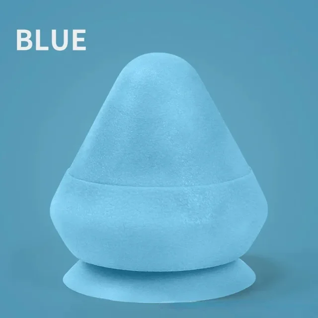 Silicone Massage Ball with Suction Cup Base Textured Cone Roller for Foot Back Neck Shoulder Exercise