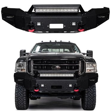 Vijay Front Bumper For 2006-2008 RAM 1500 – Winch-Ready, Light Mounts, Heavy-Duty Steel, Direct Bolt-On