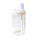 thumbnail image 1 of Taza Con Pajita Para Té Con Leche Taza De Té Transparente Portátil Taza De Café Helado Con Tapa, Reutilizable, De Plástico Y Gran Capacidad Taza A Prueba De Fugas Adecuada Para La Escuela, Viaje, 1 of 2