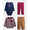 Red Multi, variant on Wonder Nation Baby Boys Outfit Set, 6 Piece, Sizes 0–24M