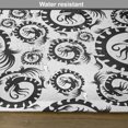 thumbnail image 6 of Ambesonne Vintage Place Mats Set of 4, Antique Chinese Dragon, Standard Size, Black and White, 6 of 6