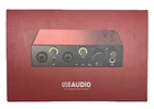LASE X2 USB Audio Studio Interface 2-IN, 2-OUT for Recording Live Sound DJ