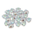 thumbnail image 4 of de imitación de cristal con orificios de de 20 piezas de 12 mm (8 colores), fácil de coser, de de bricolaje, bolsos, Blanco 2, 4 of 9