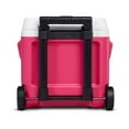 Igloo 16 QT. Laguna Roller Ice Chest Cooler with Wheels Pink