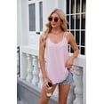 thumbnail image 5 of Walma90s Women Eyelet Embroidery Tank Tops Summer Casual Crew Neck Sleeveless Camisole Shirts, 5 of 9