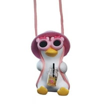 JZROCKER Charm Swing Duck Car Auto Rearview Mirror Hanging Ornament Delightful Decor