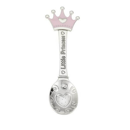 Pink Metal Little Princess Baby Spoon by Ganz