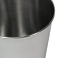 thumbnail image 4 of happimess Nolan Modern Classic Smooth Steel 2 Gal Waste Bin, Brushed Steel (Set of 2), HPM1113C-SET2, 4 of 7