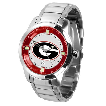 Georgia Bulldogs New Titan Watch - White