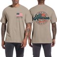 thumbnail image 2 of Black T Shirts for Men Short Sleeve Big & Tall Cotton Short Sleeve Snug Fit Gradient Round Neck Summer Outdoor Basic Shirts, 2 of 4