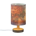 thumbnail image 2 of BZSMCE Lamp Modern Parisian Cafes Along The Seine Creative Patter Night Light, 2 of 7