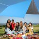 thumbnail image 4 of Tomshoo Sacude solar con arena resistente al agua con arena resistente a la lluvia impermeable 10 X 10 Sombreado Uv con cuerda exterior X 10 Ft Sail Wian, 4 of 8