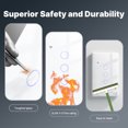thumbnail image 3 of Zootealy Smart Switch with Voice Control and Timer Function - MoesHouse Single Zero Fire WiFi Touch Switch for American Style Homes - 4 Way Gang Switch, 3 of 6