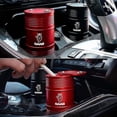 thumbnail image 2 of Ashtrays For SAAB 9-3 93 9-5 9 3 9000 9 5 Personalized oil drum car ashtray multifunctional metal stainless steel ashtray car accessories, 2 of 5