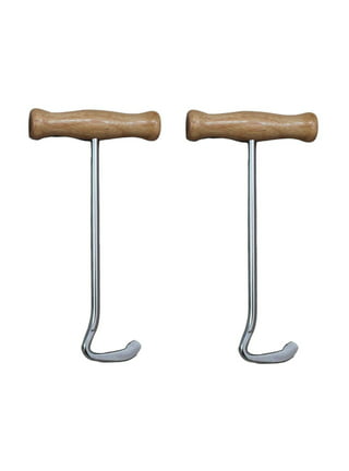 2Pcs Boot Hooks Boot Pullers Stainless Steel Boot Hooks Household Boot  Removers 