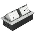 thumbnail image 2 of Floor Outlet Socket, Strict Testing Safe To Use Durable  Floor Outlet Socket  For Replcement Needs For Factory For Engineer, 2 of 8