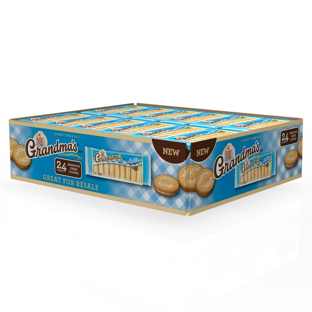 Grandma's Vanilla Sandwich Creme Cookies (24 Count, 3.25 Ounce