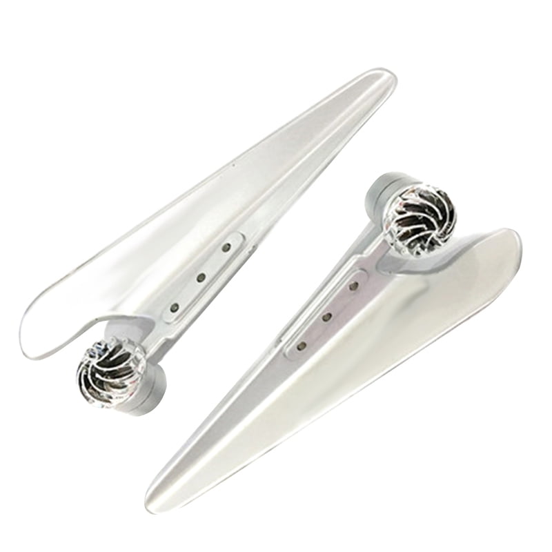Lishiny 2PCS Wind Powered Car Front Windscreen Wiper LED Light Decorative Lamp Silver Lishiny 2PCS Wind Powered Car Front Windscreen Wiper LED Light Decorative Lamp Silver
