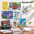 thumbnail image 3 of 88 Colors Dual Tip Alcohol Based Art Markers, 88 Colors plus 1 Blender Permanent Marker Pens Highlighters with Case Perfect for Illustration Adult Coloring Sketching and Card Making, 3 of 5