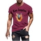 thumbnail image 3 of Tops para hombre, blusas y camisas de manga corta con cuello redondo para hombre, jersey informal con cuello redondo estampado para hombre, pantalones cortos deportivos para fitness, blusa de poliéste, 3 of 5