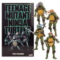 thumbnail image 2 of 2025 Figuras de acción de Tortugas Ninja, figuras de Raph, Leonardo, Leonardo Donatello, NECA TMNT de PVC, modelo de juguete móvil, 2 of 5