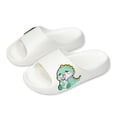 thumbnail image 6 of IVEYRTF Kids Slides Shoes Non Slip Thick Sole Casual Solid Color Home Slippers Bathroom Indoor Summer Comfort Breathable Slide Sandals, 6 of 7