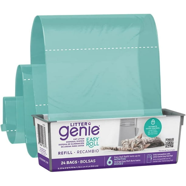 Litter Genie Easy Roll Refill, Cat Litter Disposal System, Ultimate