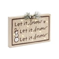 thumbnail image 3 of Melrose LED Holiday and Snow Sign (Set of 2), 3 of 3