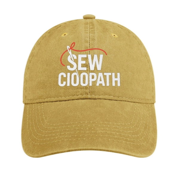 Sewciopath Sand Colour Adjustable Baseball Cap for Men Women, Classic Casual Snapback Hat