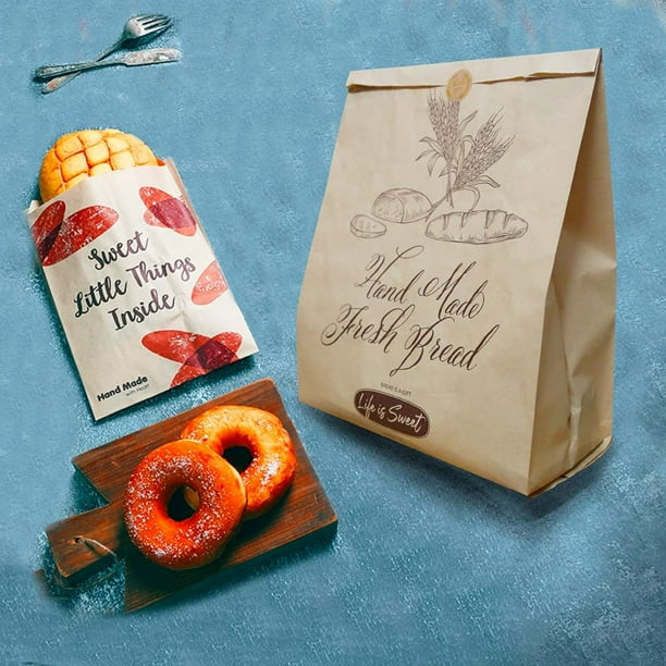 Paper store bread bags