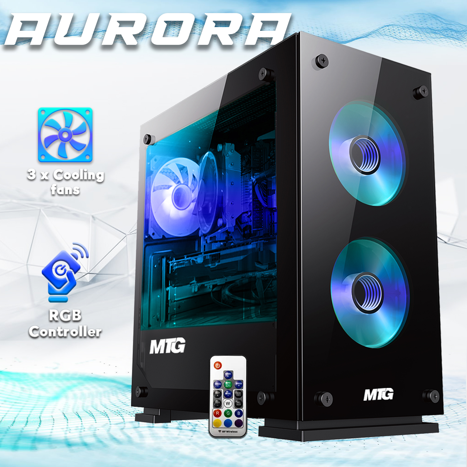 Buy MTG Aurora 8T Gaming Tower PC Intel Core i5 8th Gen, AMD RX 580