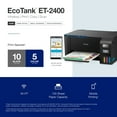 thumbnail image 5 of Epson EcoTank ET-2400 Wireless Color All-in-One Cartridge-Free Supertank Printer with Scan and Copy, 5 of 7