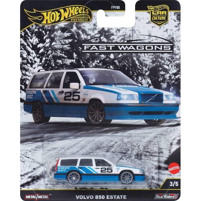 Auto de juguete Hot Wheels Premium Car Culture Volvo 850 Estate